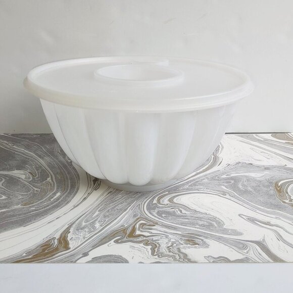 🆕 1960's Tupperware 'Par-T-Jel Jello Mold 4 Pieces Star Cap Original Retro USA - Picture 4 of 12